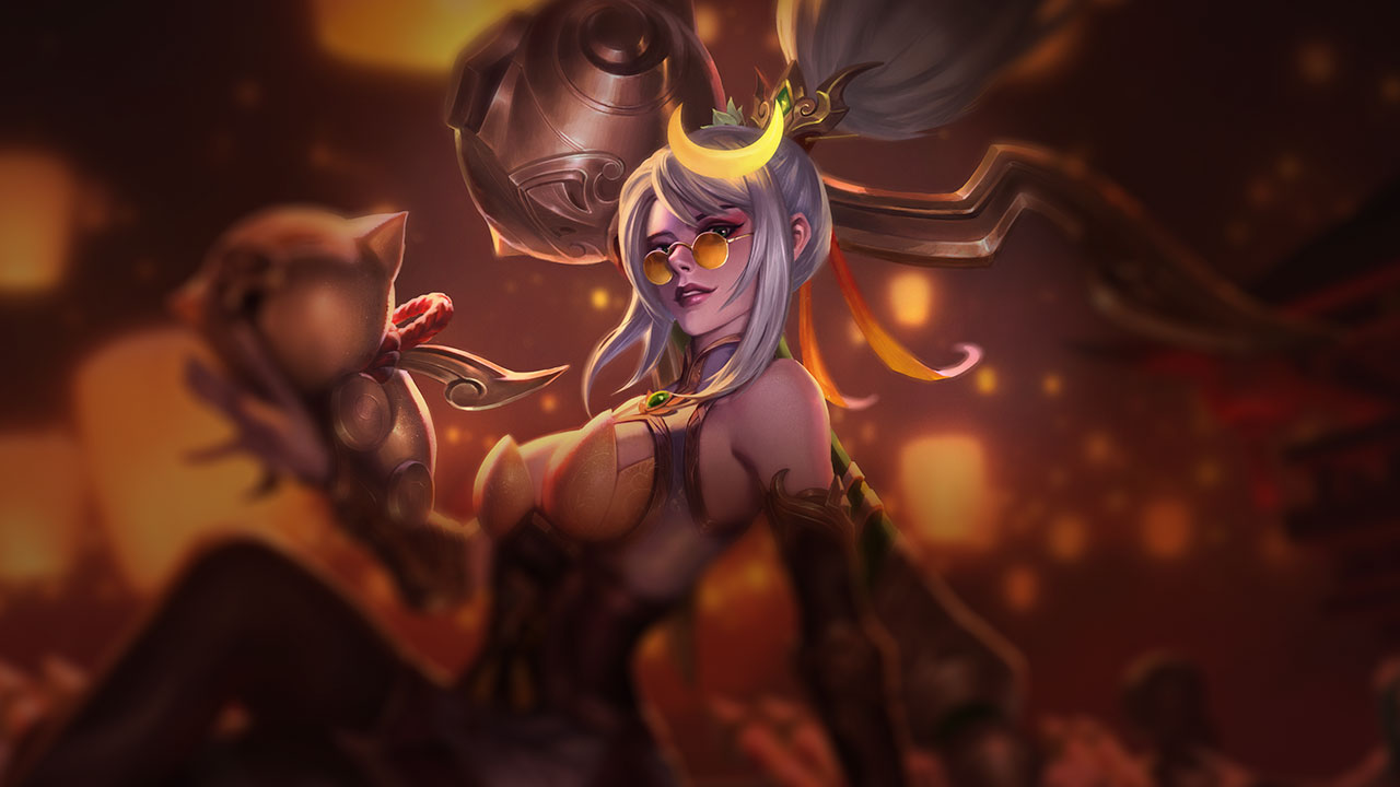 Splash-Art von Feuerwerks-Vayne (Prestige)