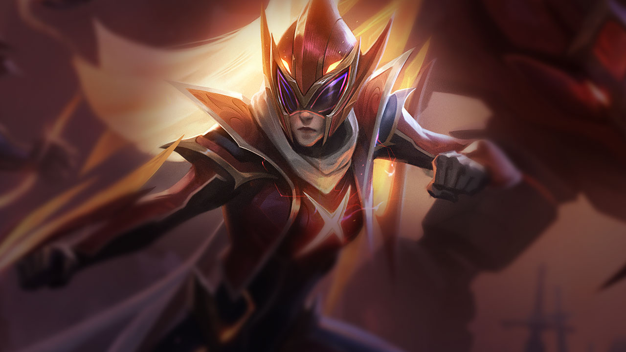 Splash-Art von FPX-Vayne