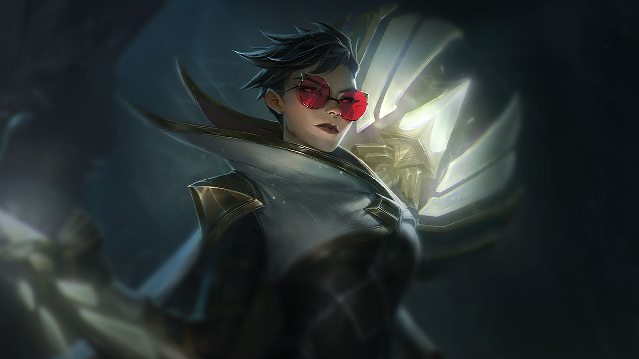 Splash-Art von Wächterin Vayne