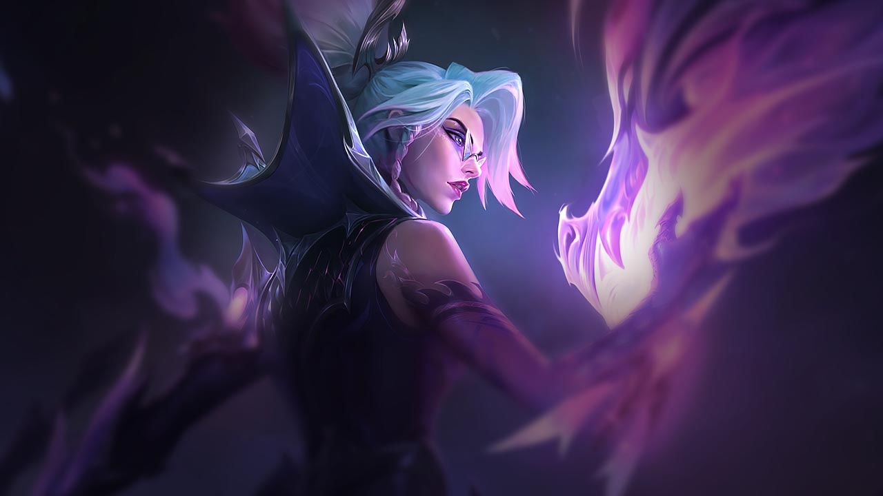 Splash-Art von Drachenprophetin Vayne