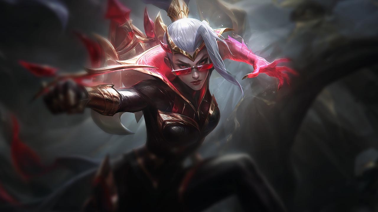 Splash-Art von Emporgestiegene Legende Vayne