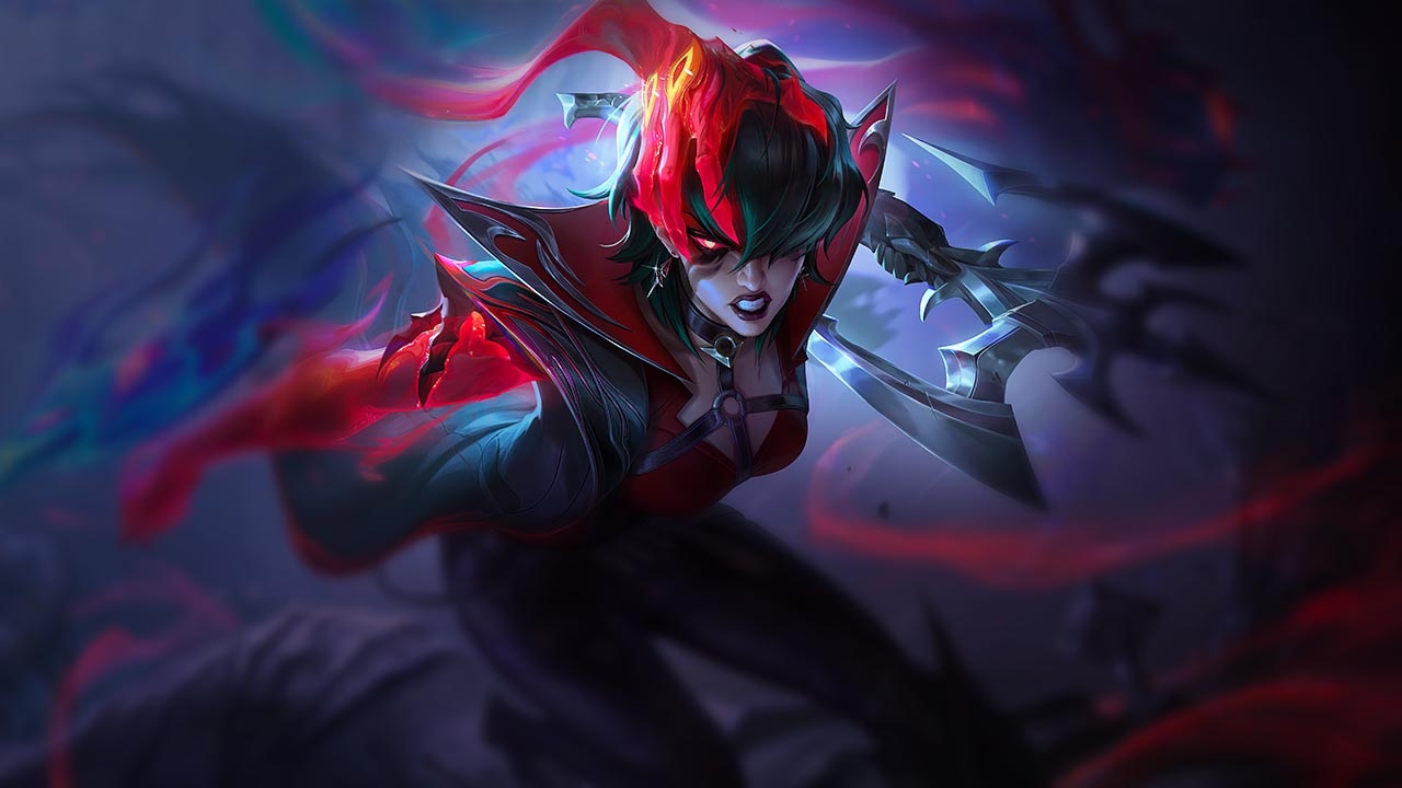 Splash-Art von Dämonenverfluchte Vayne