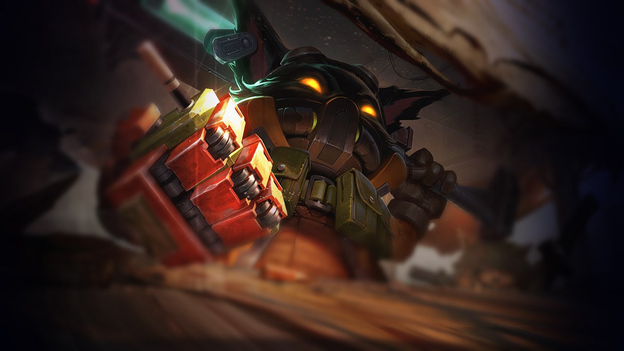 Splash-Art von Omegatrupp-Veigar