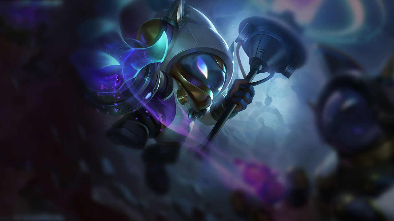 Splash-Art von Astronauten-Veigar