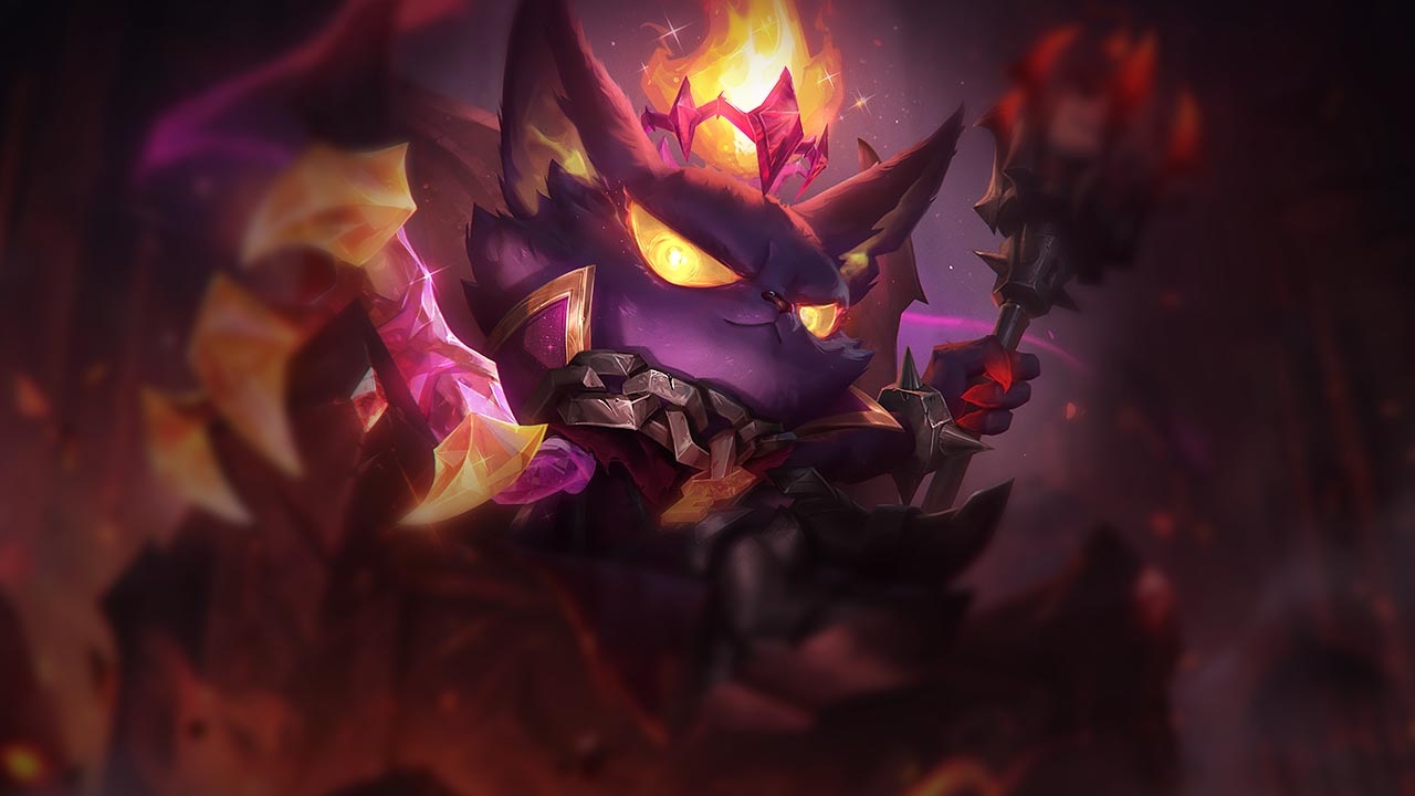 Splash-Art von Magmakammer-Veigar (Prestige)