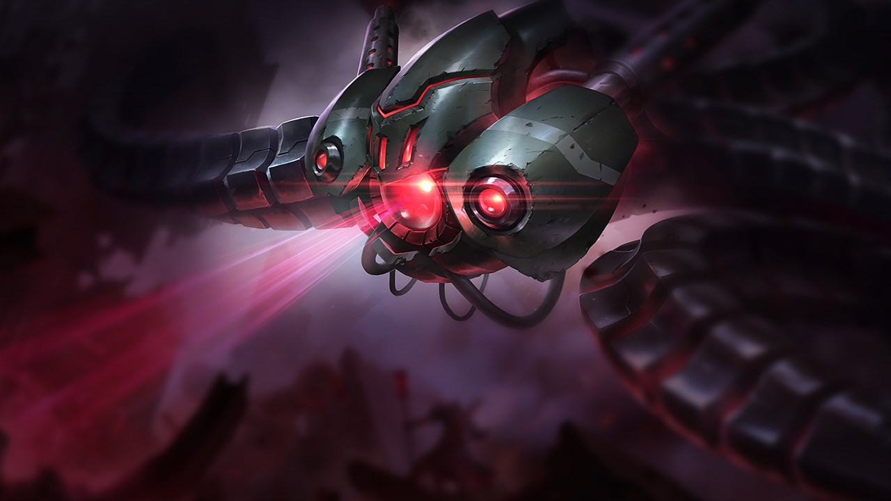 Splash-Art von Stahlkrieger-Vel'Koz