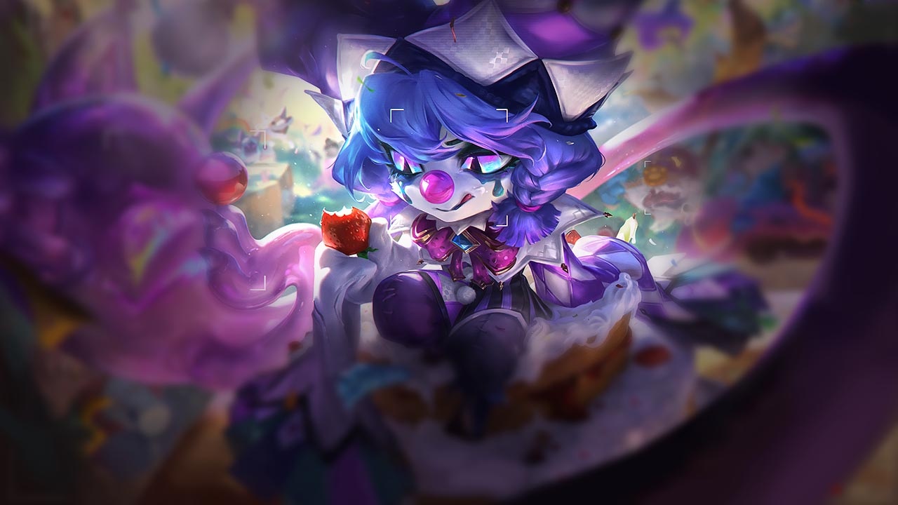 Splash-Art von Überraschungsparty-Vex