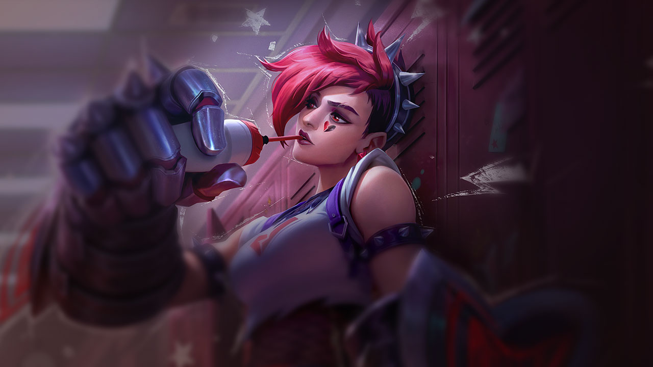 Splash-Art von Herzschmerz-Vi
