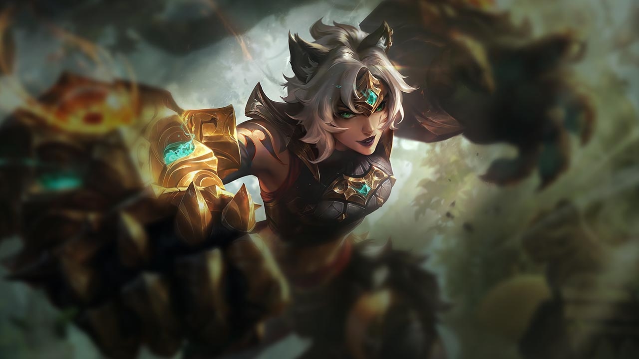 Splash-Art von Krallen des Tigers-Vi