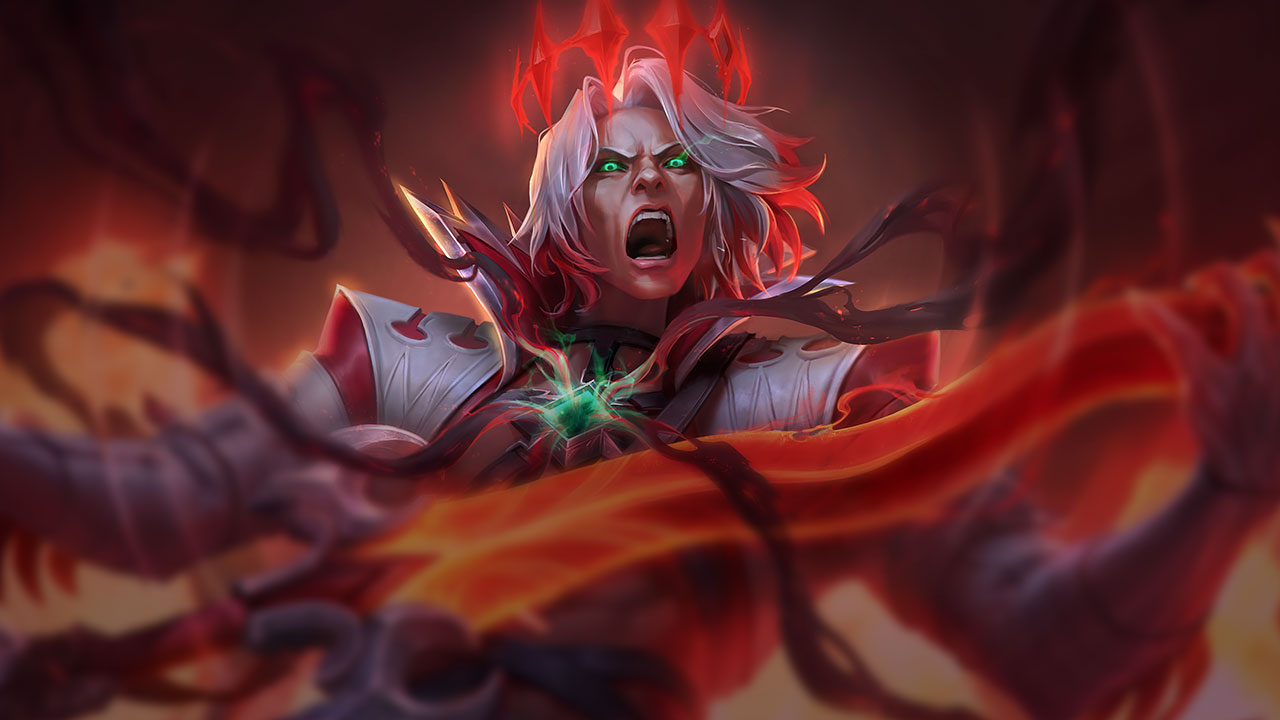 Splash-Art von Dissonance of Pentakill-Viego