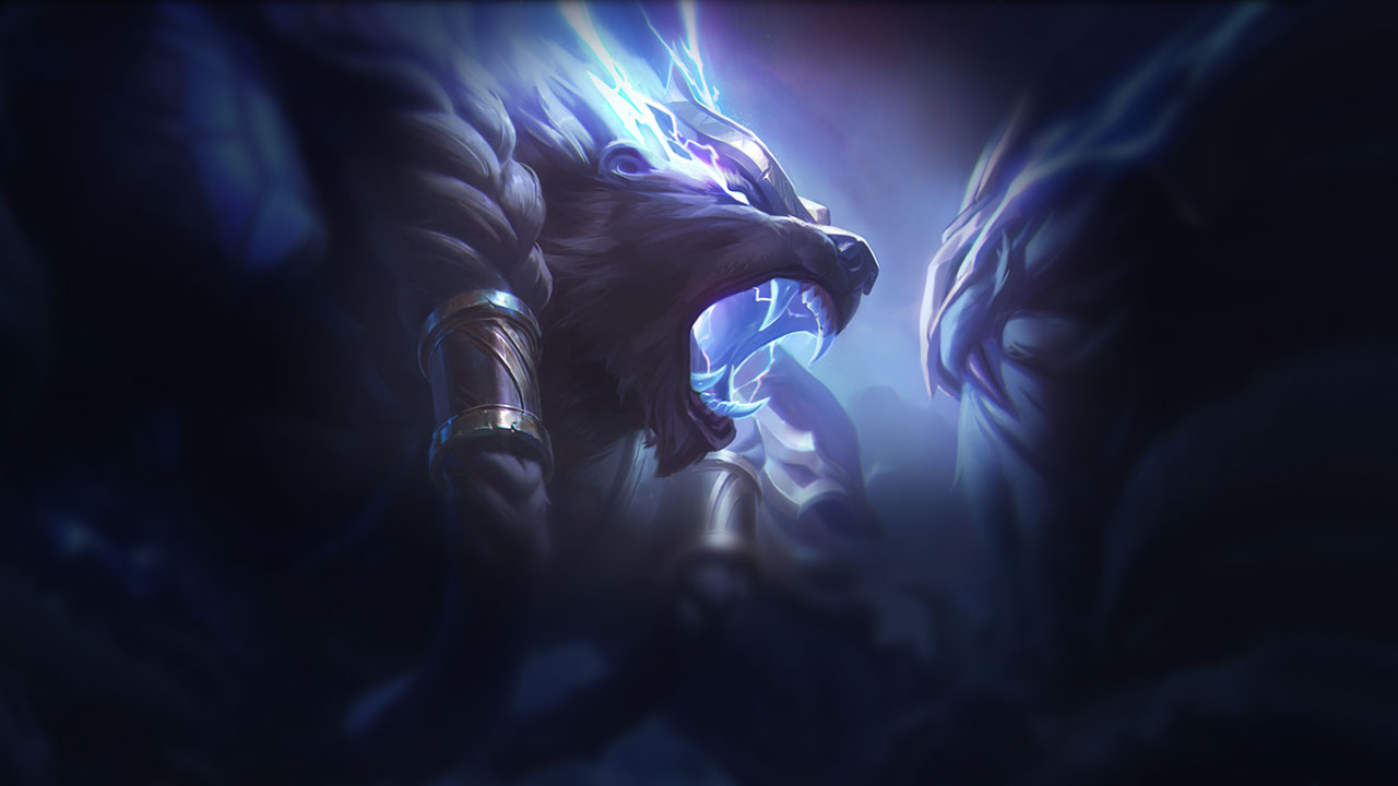 Splash-Art von Donnerfürst Volibear