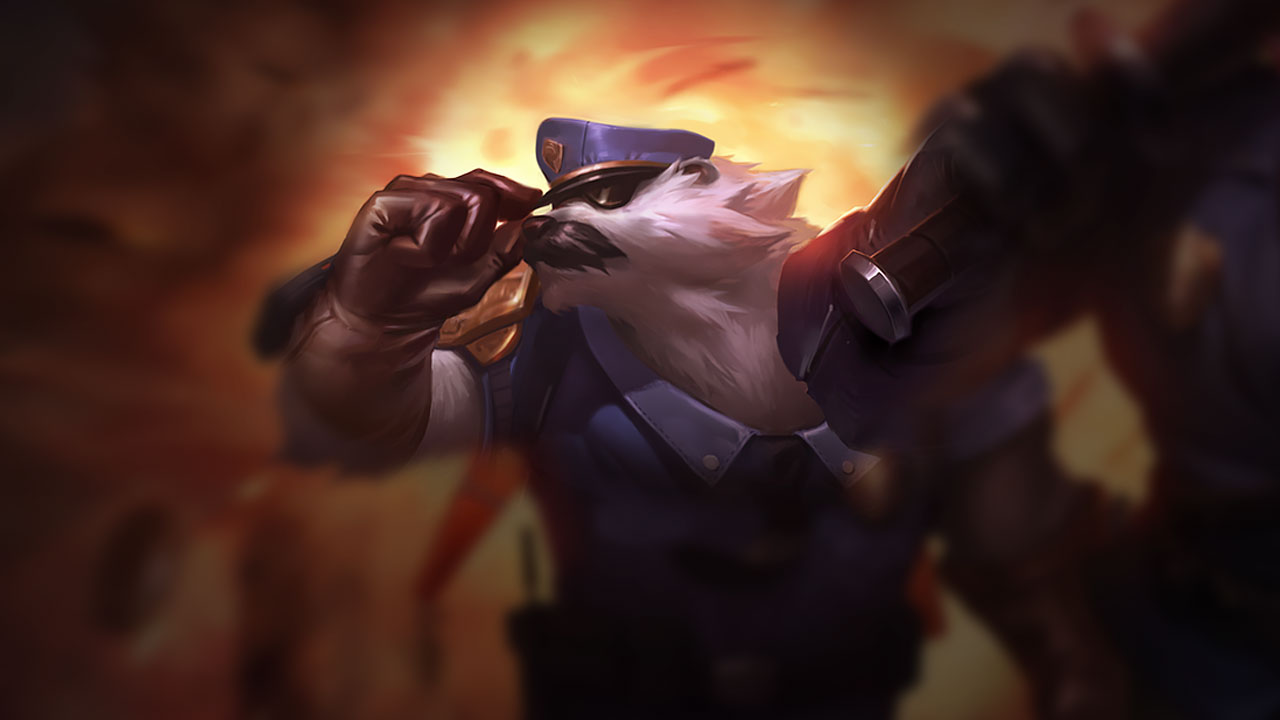 Splash-Art von Captain Volibear