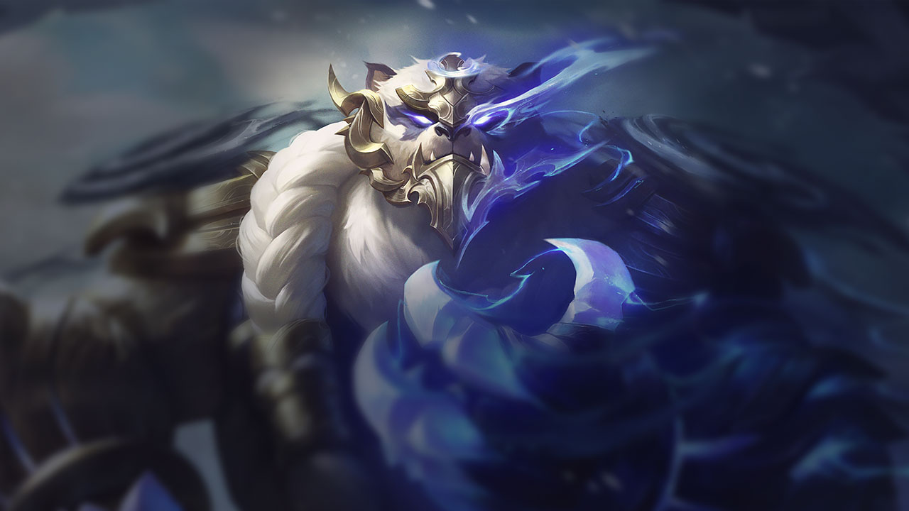 Splash-Art von Dualitätsdrache Volibear