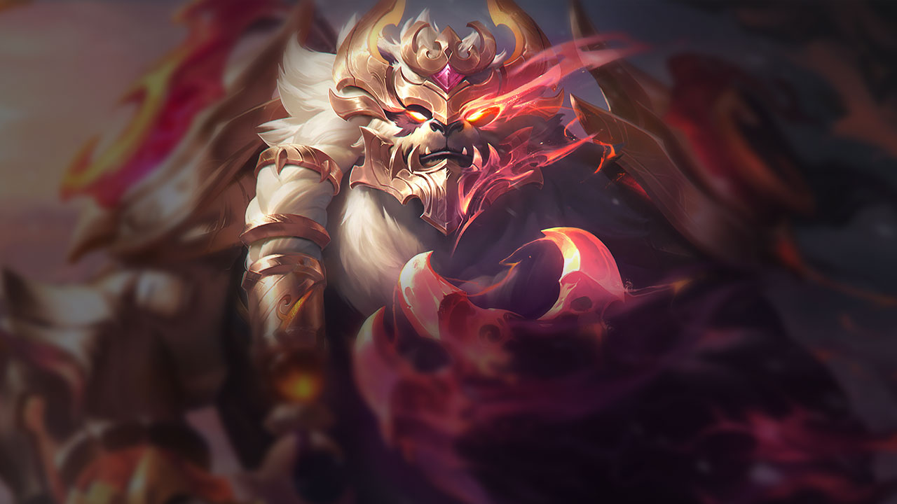 Splash-Art von Dualitätsdrache Volibear (Prestige)