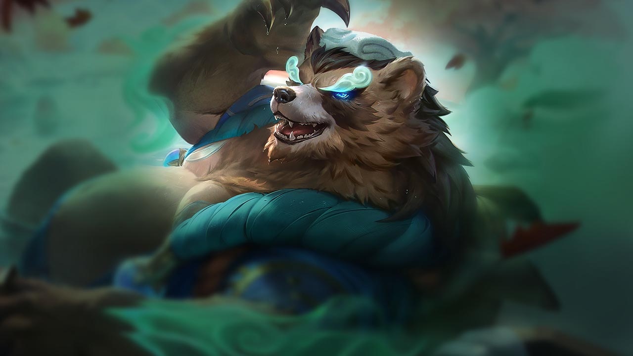 Splash-Art von Seelenblumenthermen-Volibear