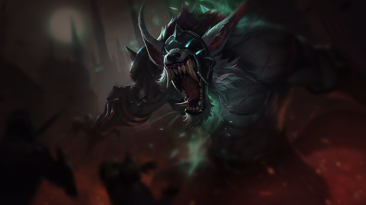 Splash-Art von Grauer Warwick