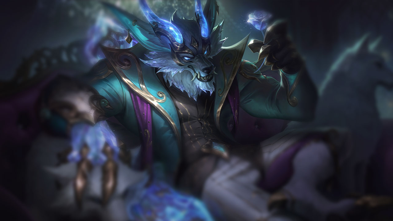 Splash-Art von Wintergeweihter Warwick (Prestige)