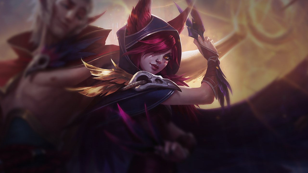 Splash-Art von Xayah