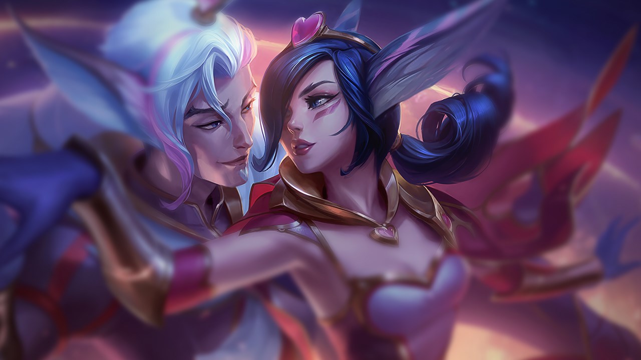 Splash-Art von Herzblatt-Xayah