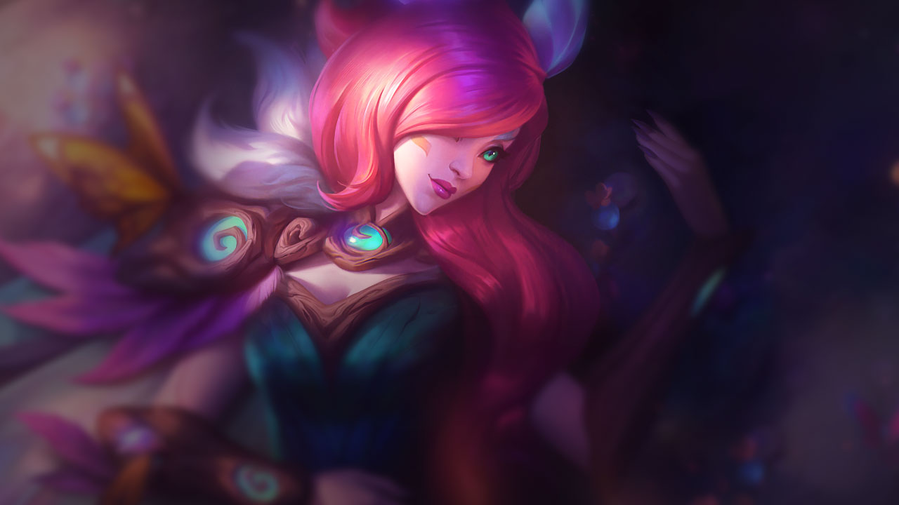 Splash-Art von Ahnenholz-Xayah