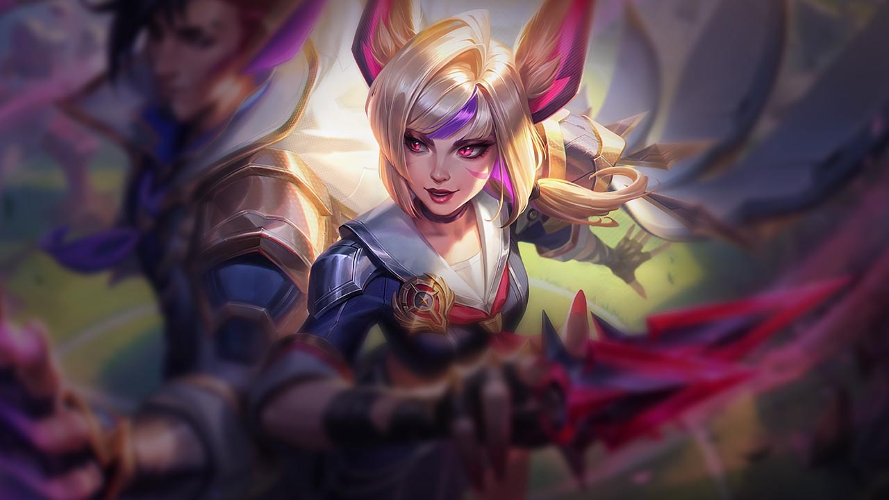 Splash-Art von Academia Certaminis-Xayah