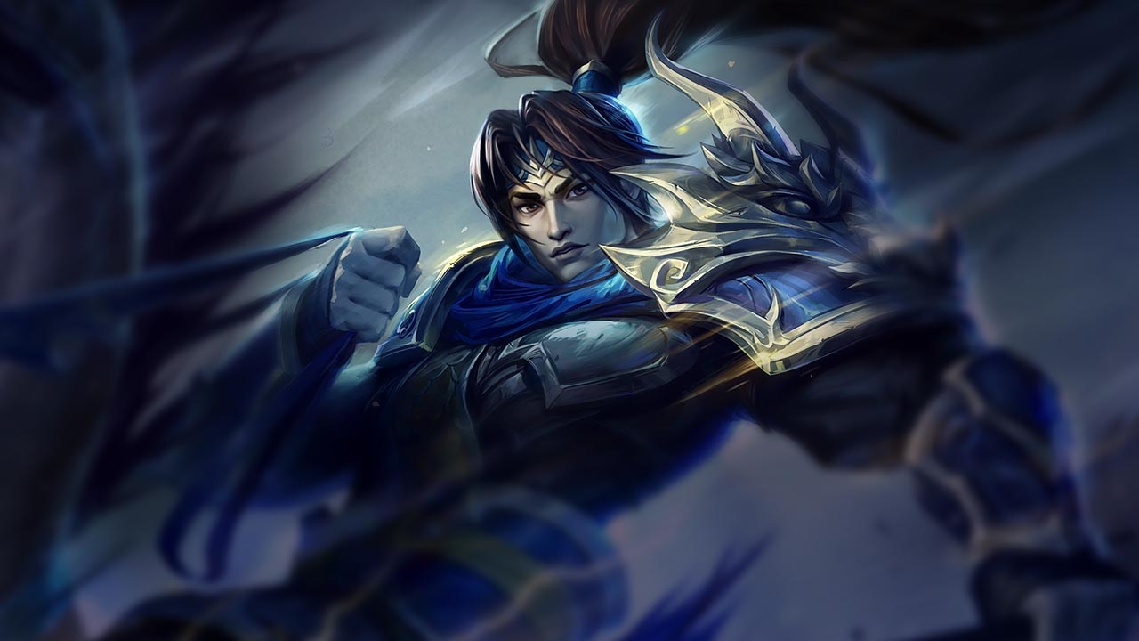 Splash-Art von Kriegsherr Xin Zhao