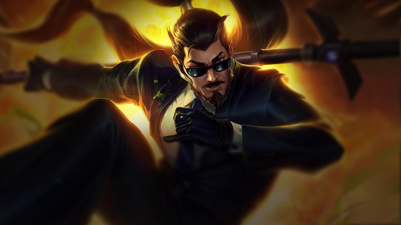 Splash-Art von Geheimagent Xin Zhao