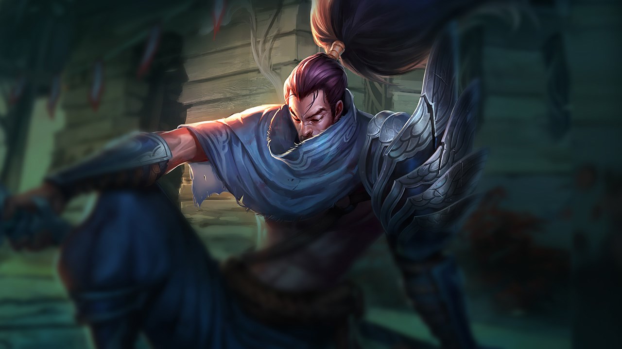 Splash-Art von Yasuo