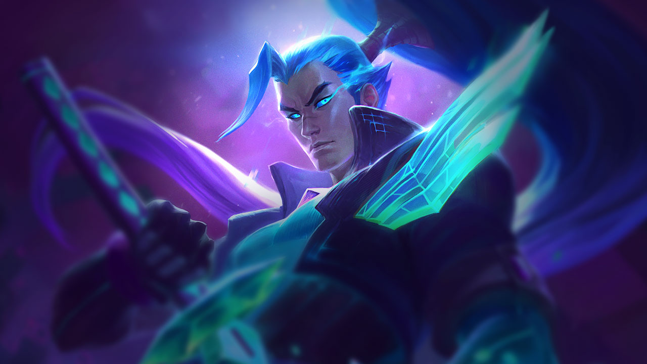 Splash-Art von Schlachtboss-Yasuo