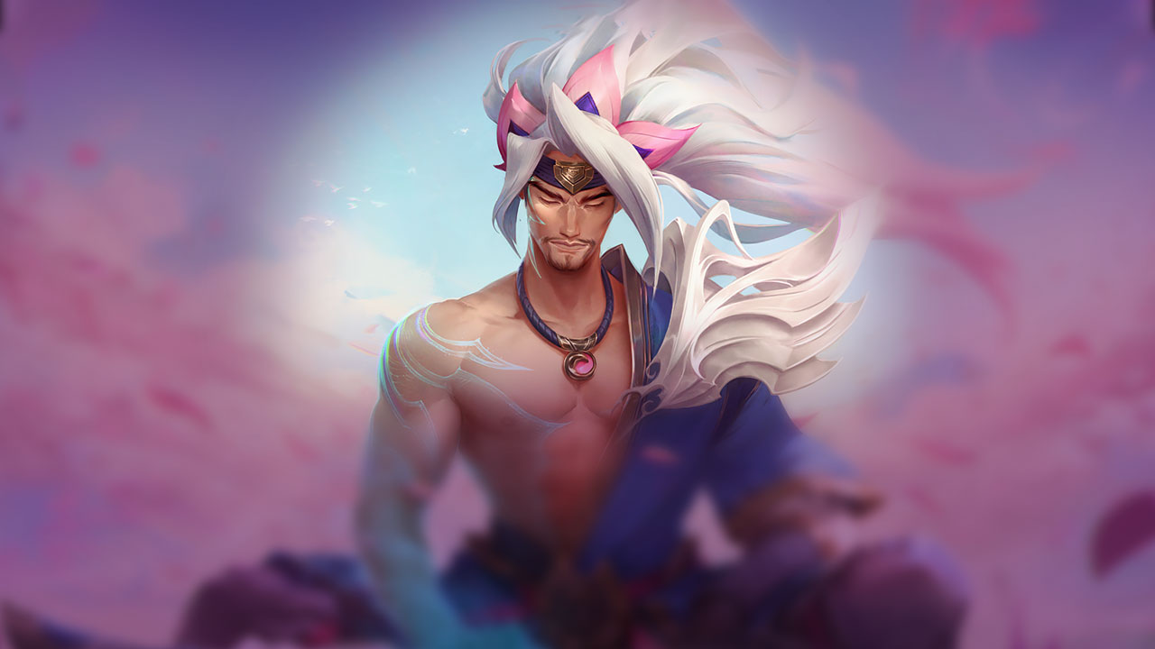Splash-Art von Seelenblumen-Yasuo