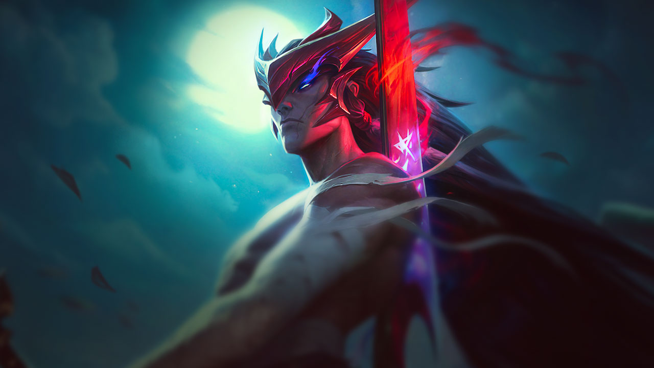 Splash-Art von Yone
