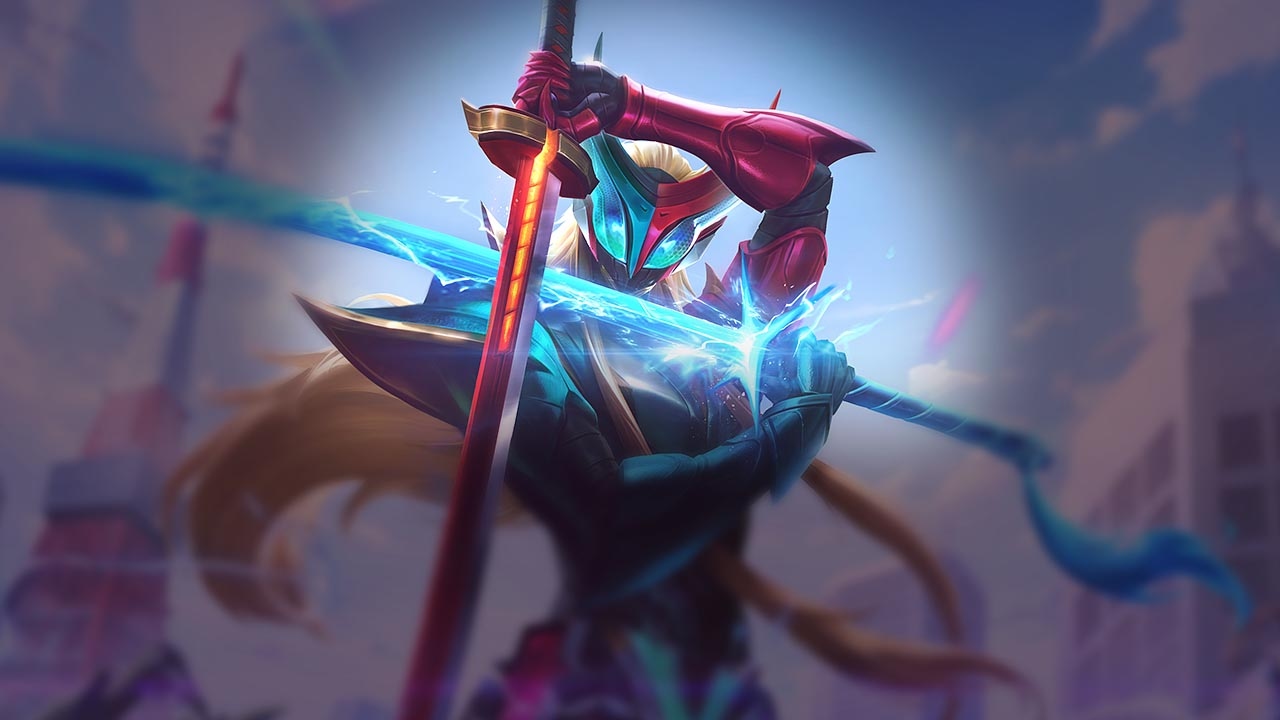 Splash-Art von Maskierte Gerechtigkeit Yone