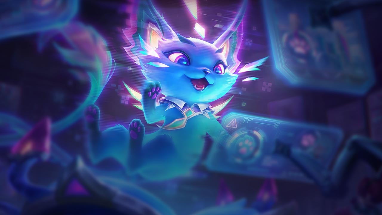 Splash-Art von Cyber Cat Yuumi