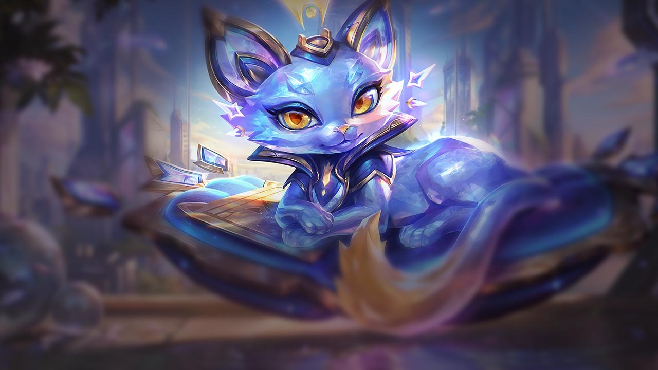 Splash-Art von Cyber Cat Yuumi (Prestige)