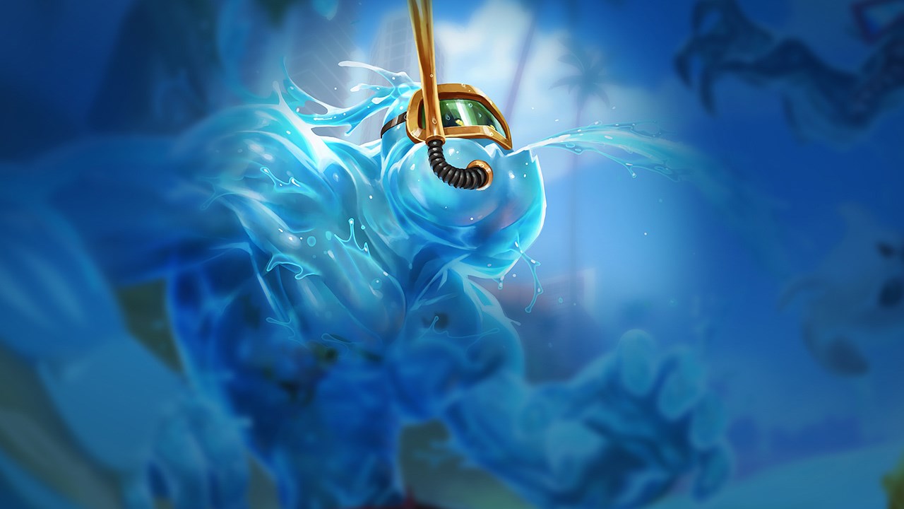 Splash-Art von Poolparty-Zac