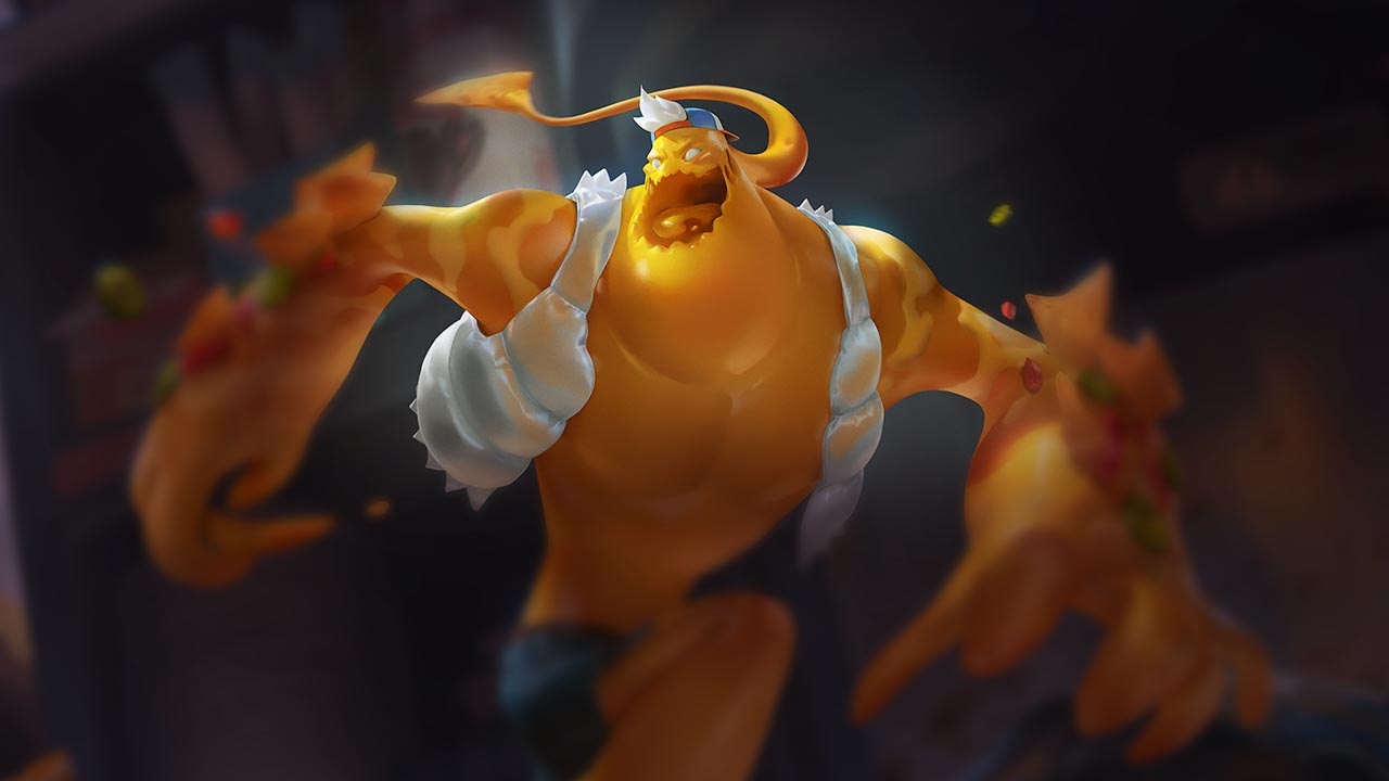 Splash-Art von Pikanter Dip-Zac