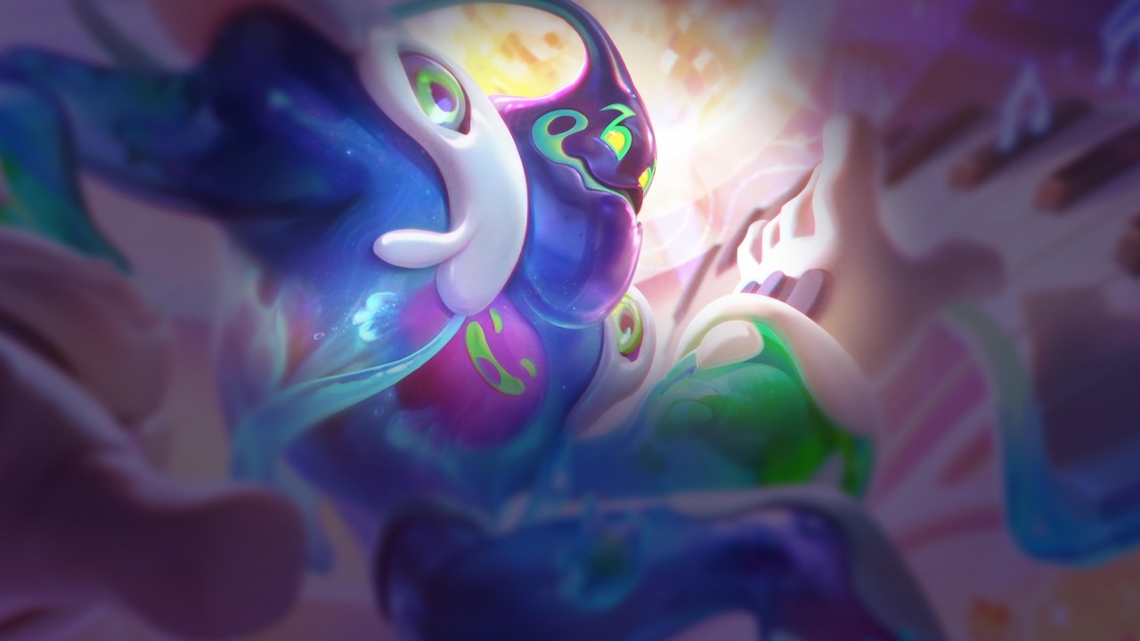 Splash-Art von Weltraum-Groove-Zac
