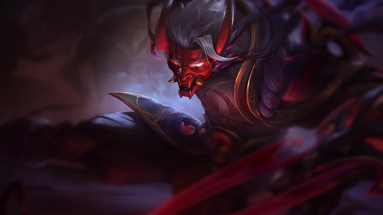 Splash-Art von Blutmond-Zed