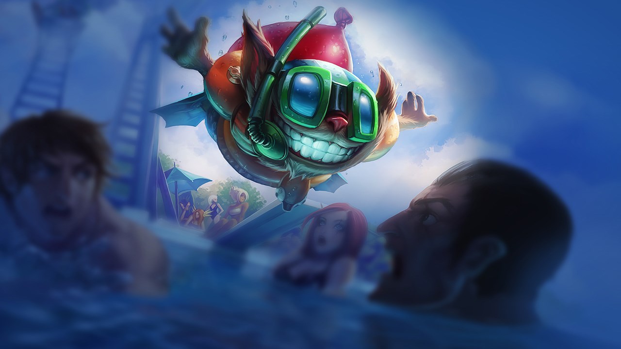 Splash-Art von Poolparty-Ziggs