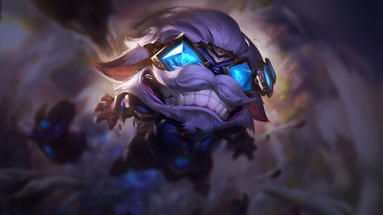 Splash-Art von Hextech-Ziggs