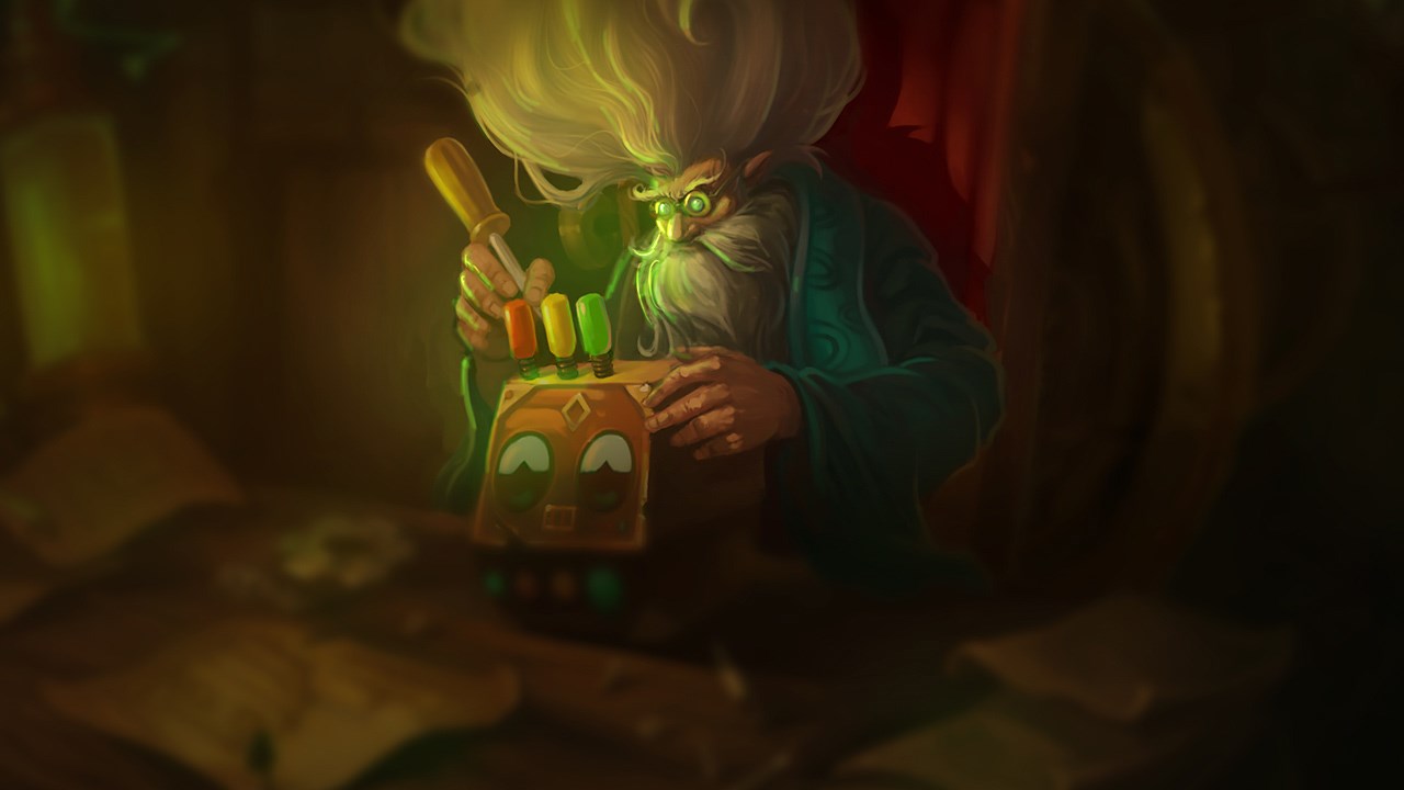 Splash-Art von Zeitmaschinen-Zilean