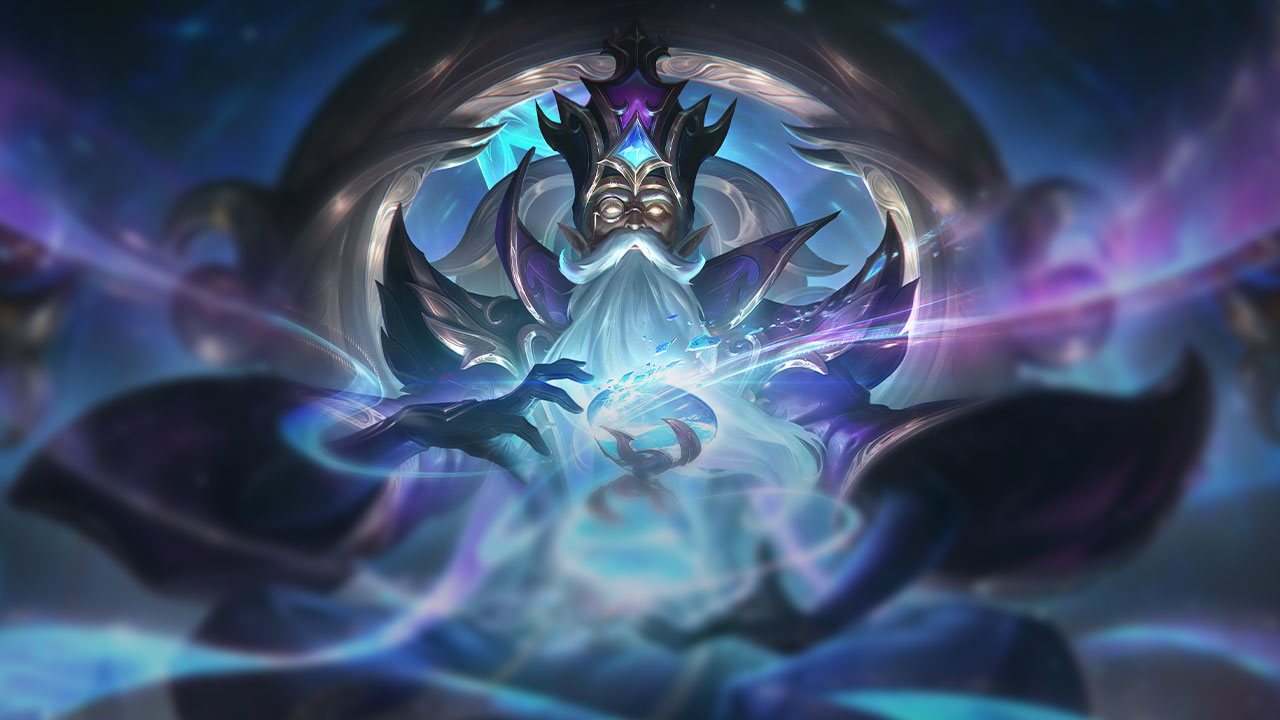 Splash-Art von Wintergeweihter Zilean