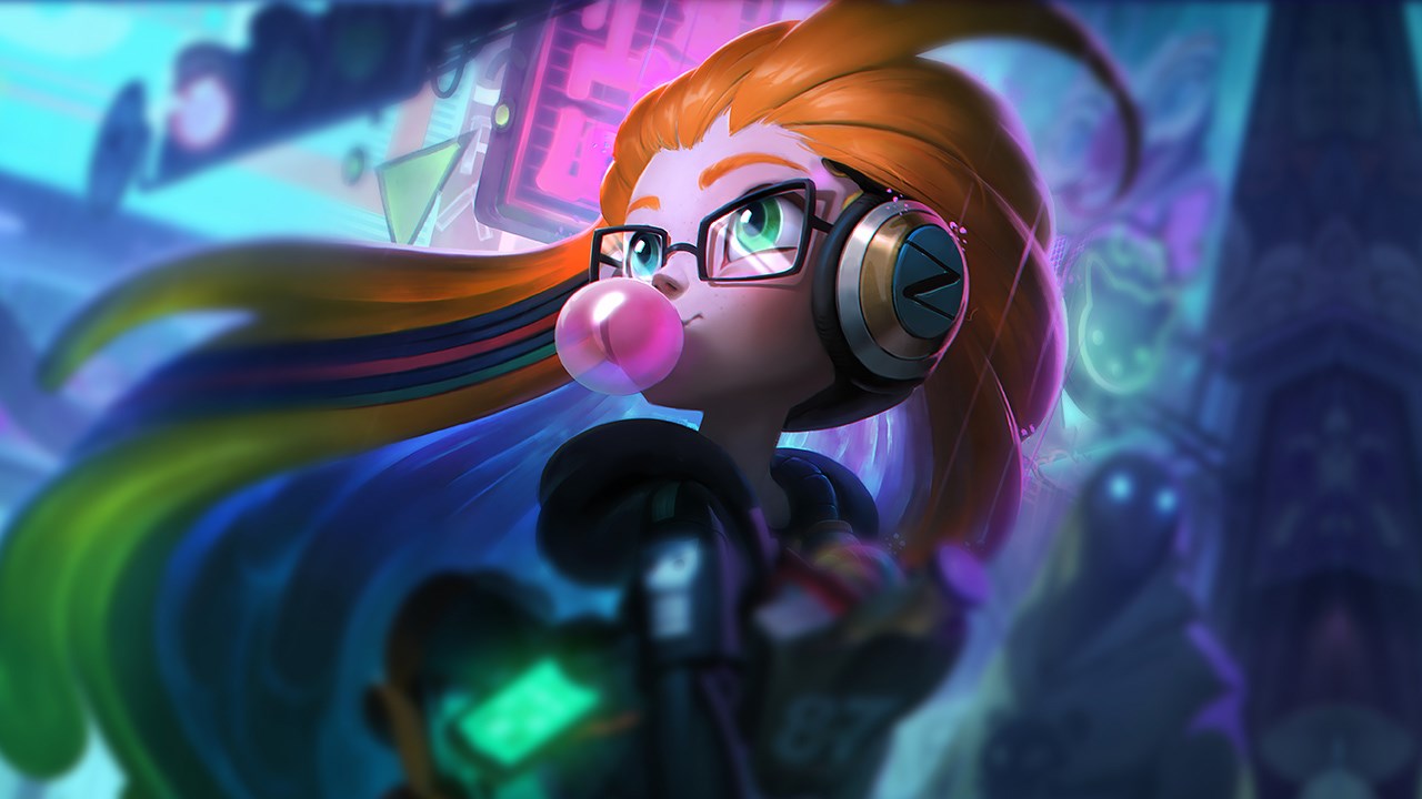 Splash-Art von Cyberpop-Zoe