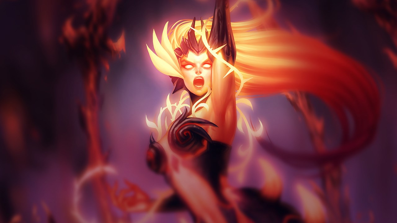 Splash-Art von Wildfeuer-Zyra