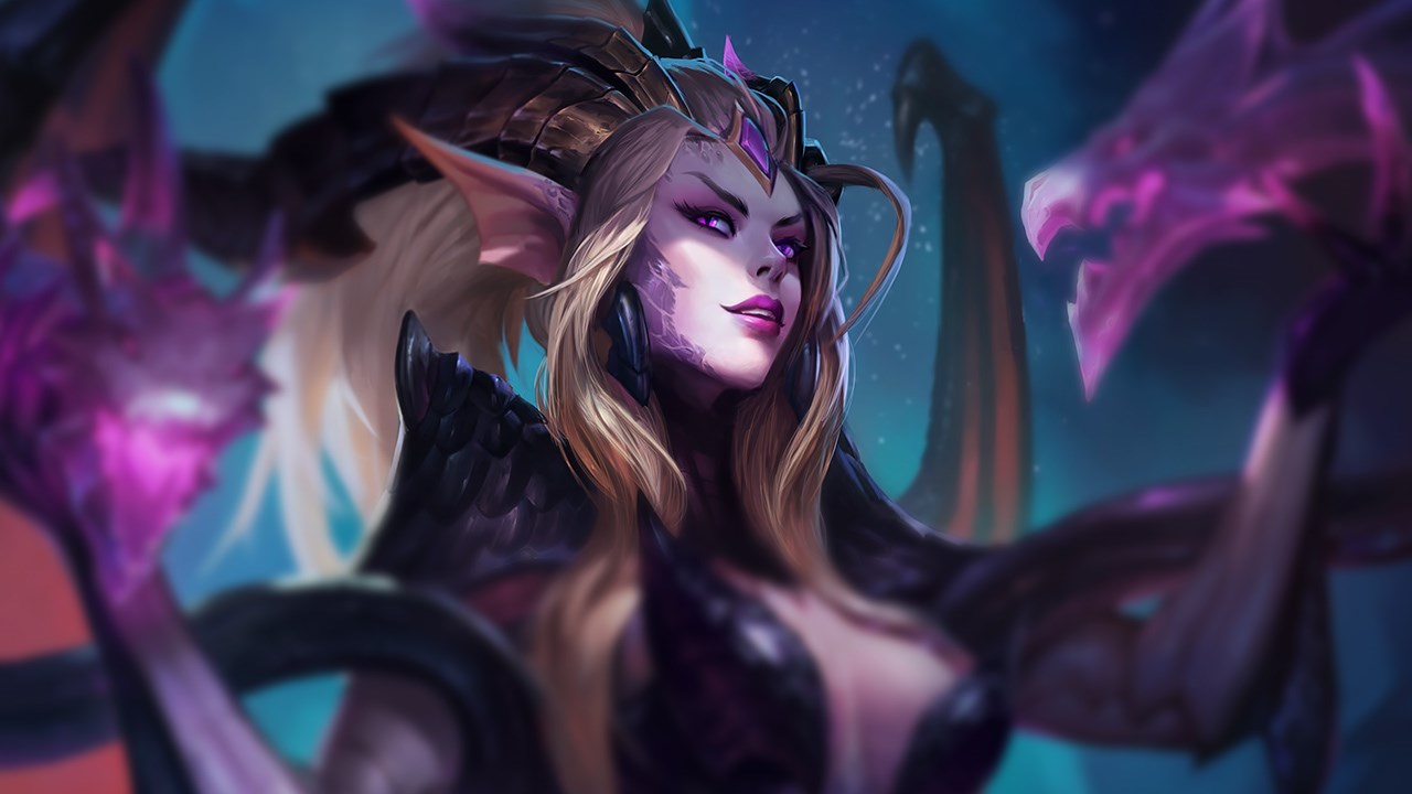 Splash-Art von Drachenherrin Zyra