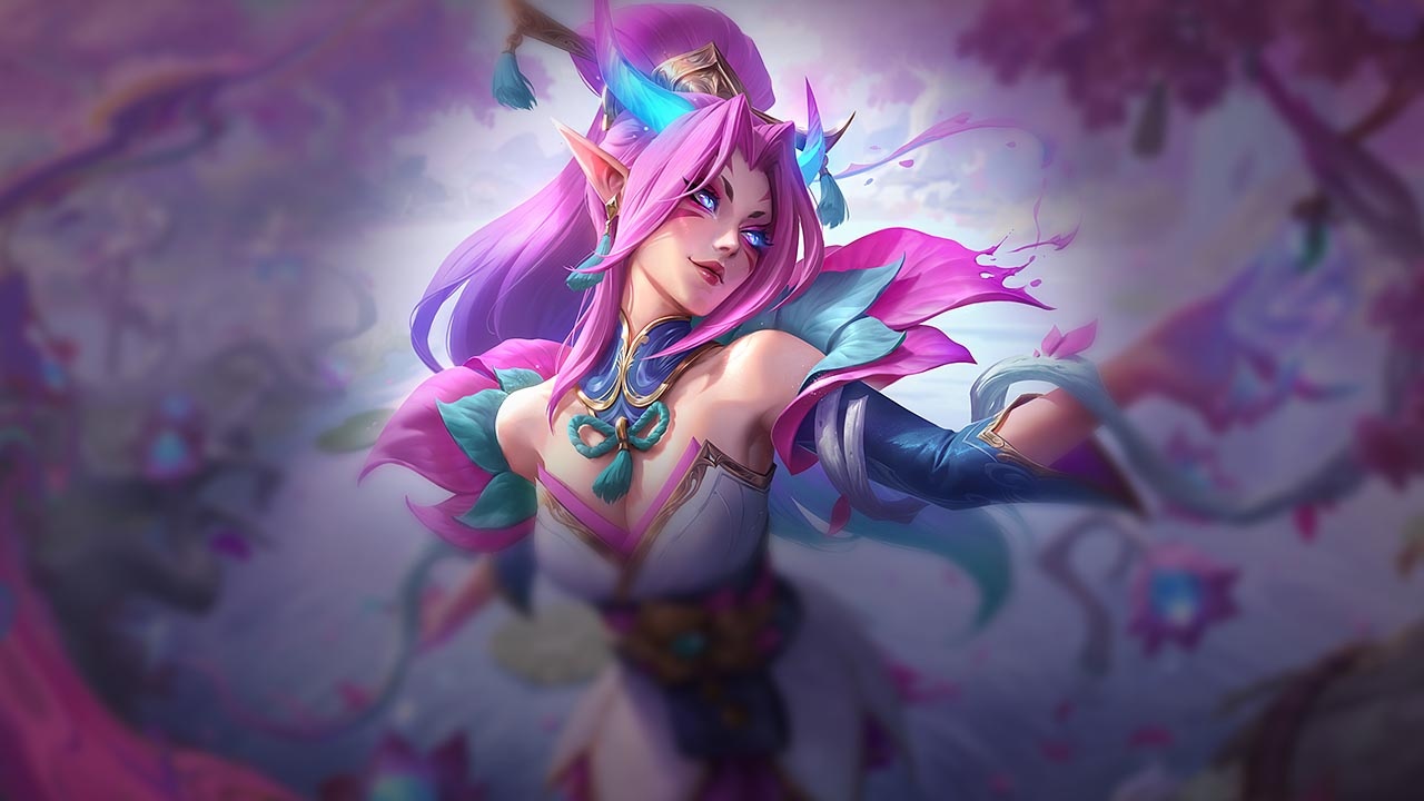 Splash-Art von Seelenblumen-Zyra